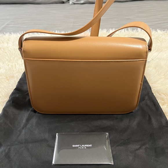 New Authentic Saint Laurent Fermoir Satchel - Picture 7 of 11